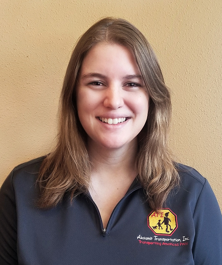 Abby Schroeder, HR Director at Aksamit Transportation Inc.